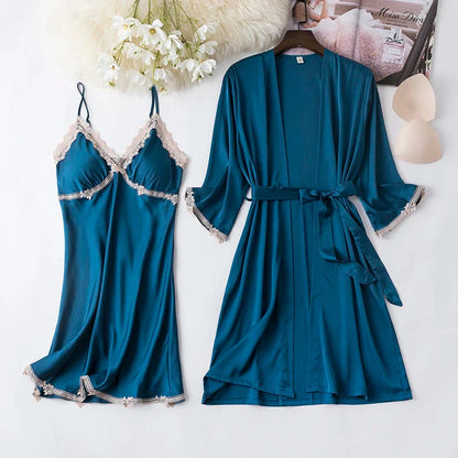 Dancing Dreamin' Sleeping Robe LacyNighty