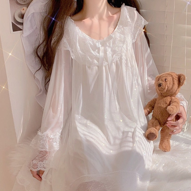Shooting Star In Your Eyes Nightdress LacyNighty