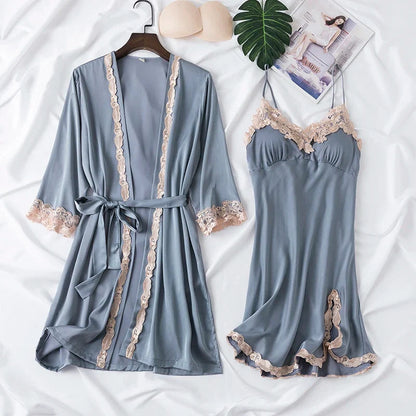 Dancing Dreamin' Sleeping Robe LacyNighty