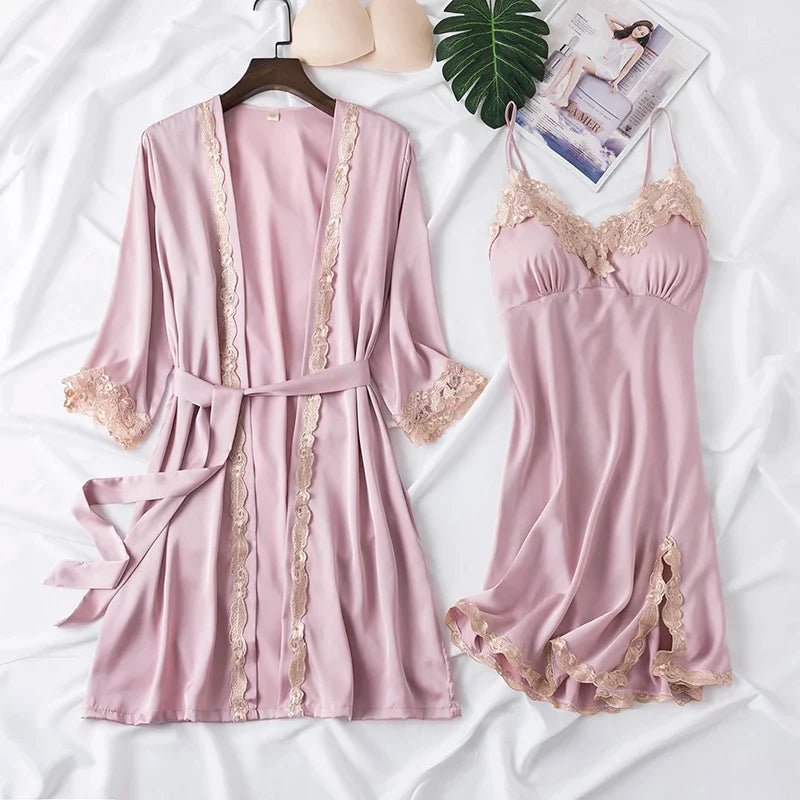 Dancing Dreamin' Sleeping Robe LacyNighty