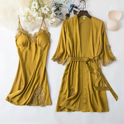 Dancing Dreamin' Sleeping Robe LacyNighty