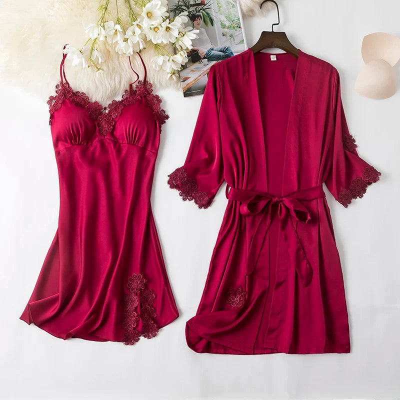 Dancing Dreamin' Sleeping Robe LacyNighty