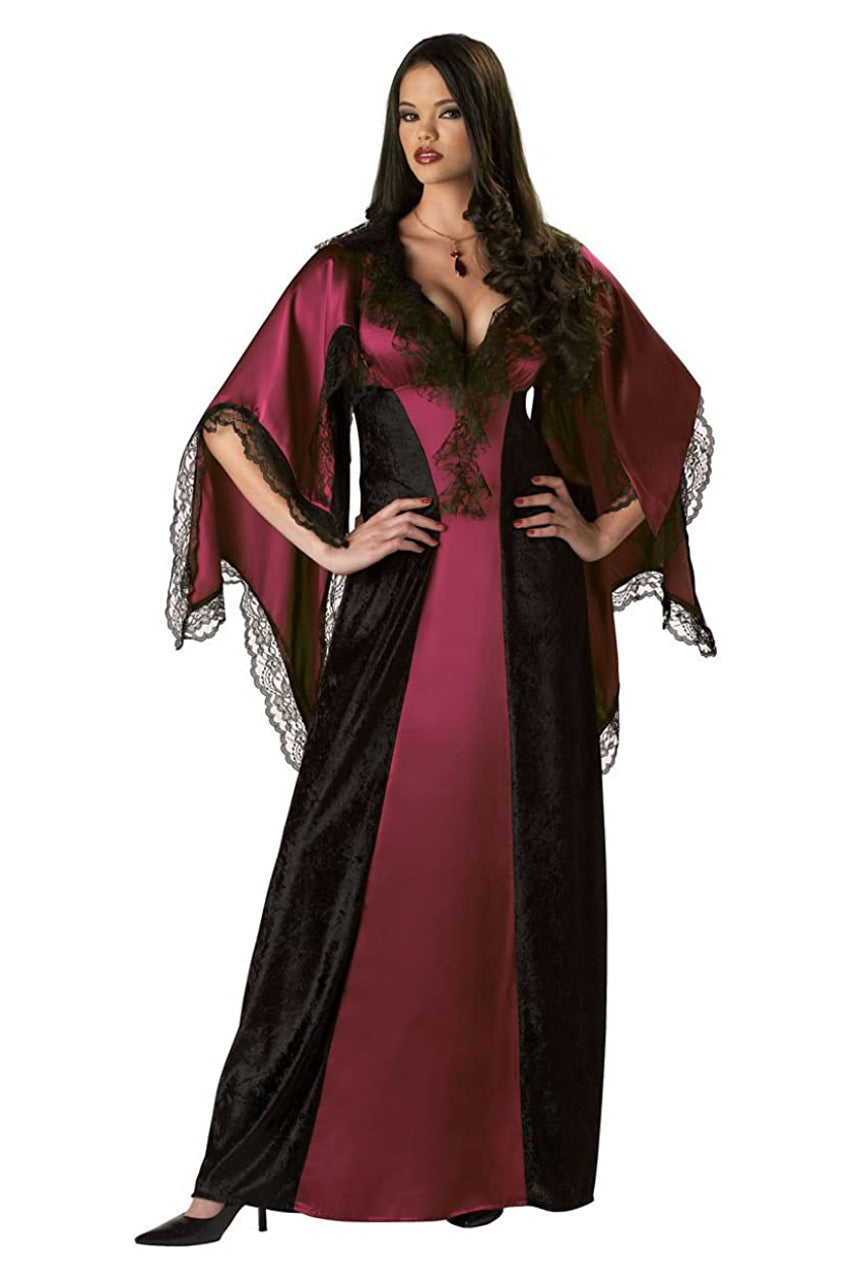 Classic Vampiress Costume In Character