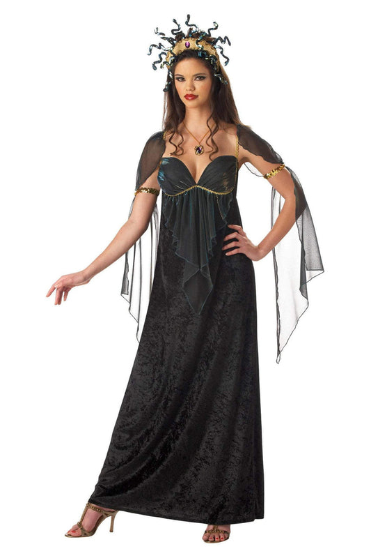 Deluxe Mythical Medusa Costume In Character