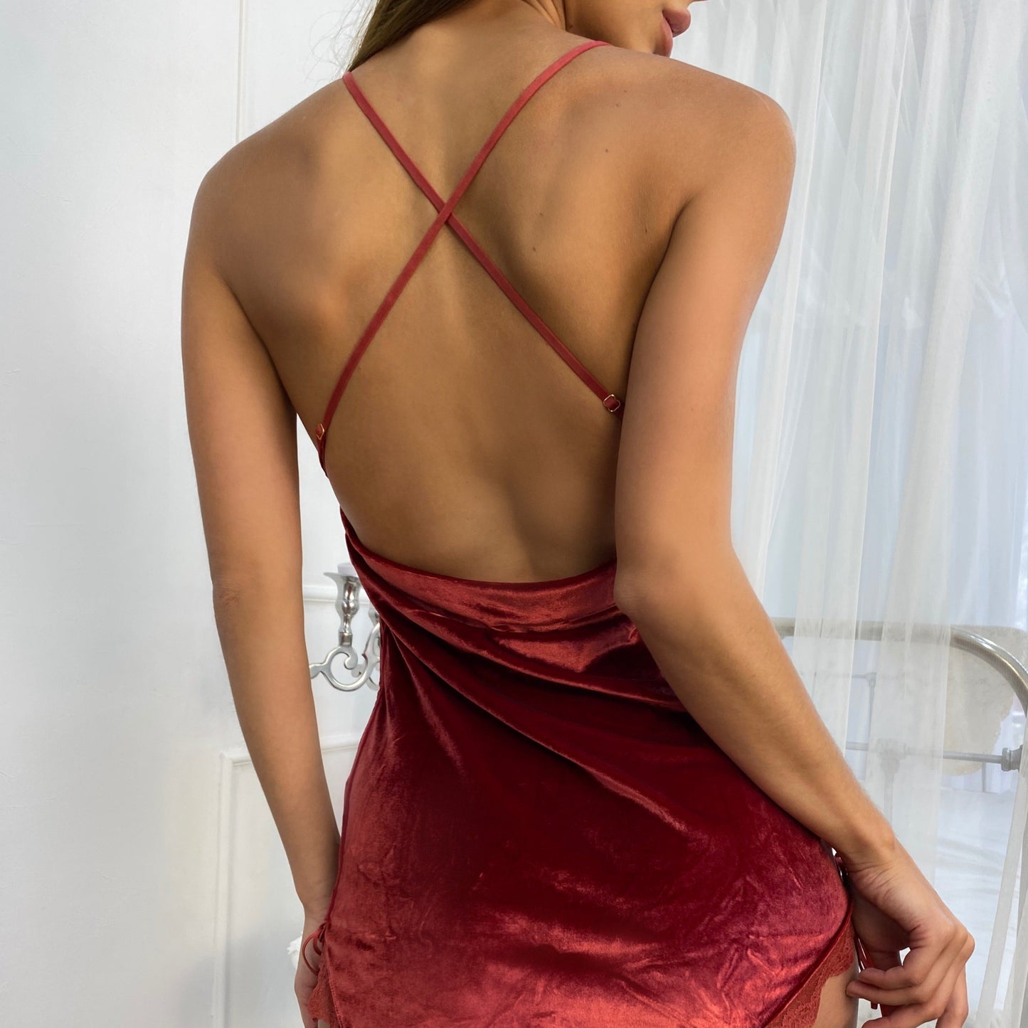 LacyMate® Karin's Velvet Nightdress LacyMate0312