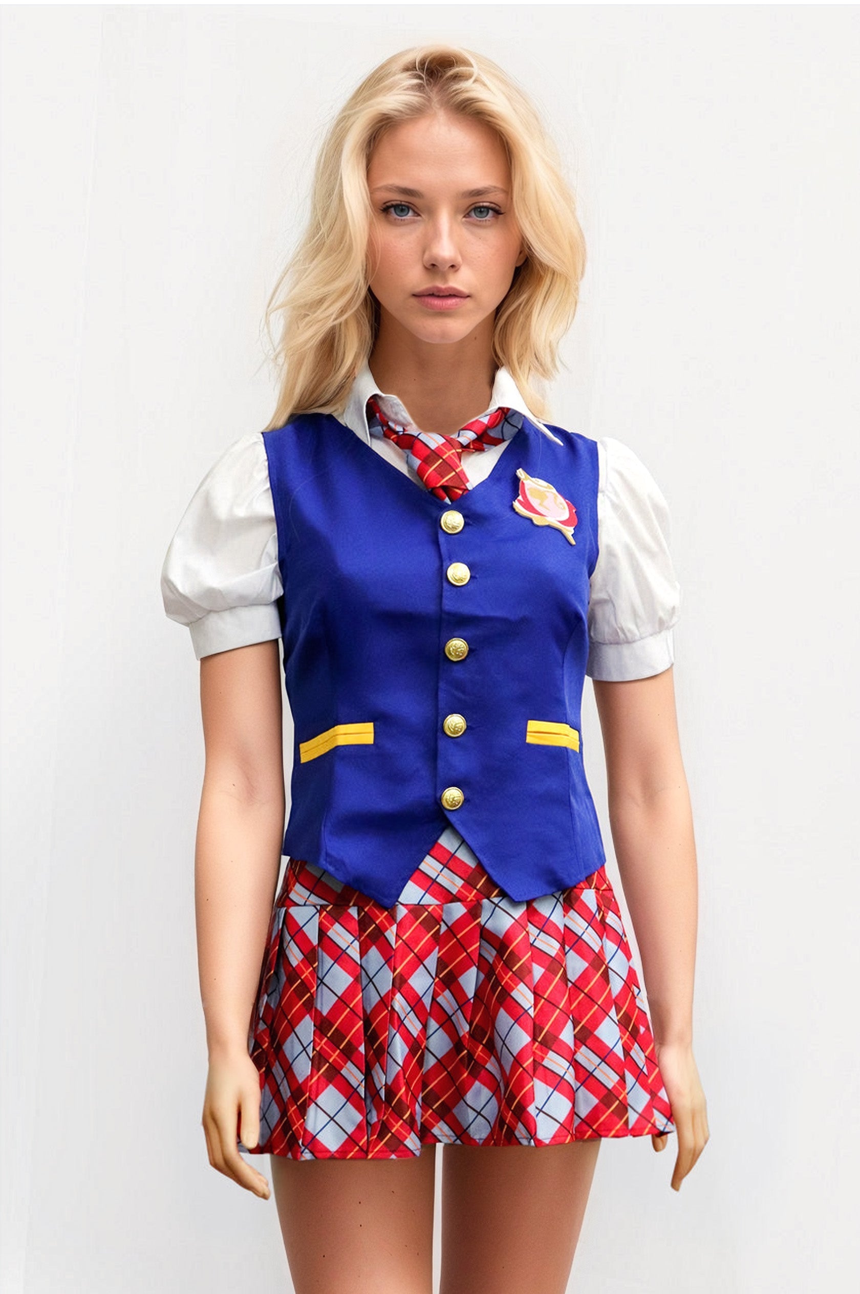 Cartoon School Girl Barbie Costume Fairy Costumes