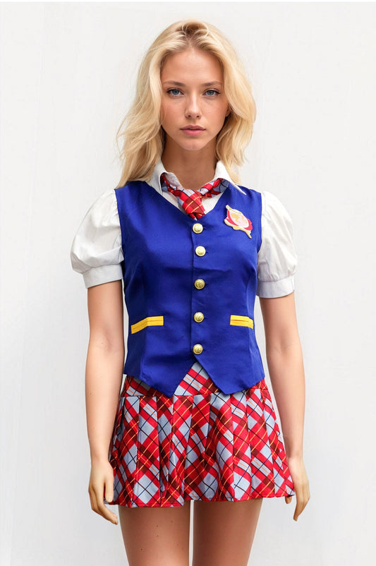 Cartoon School Girl Barbie Costume Fairy Costumes