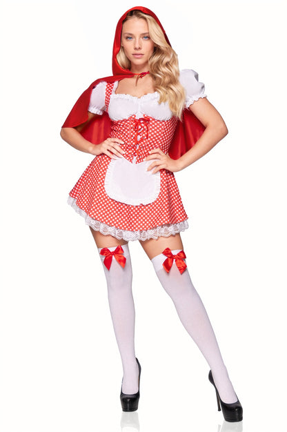 Fairytale Miss Red Costume Leg Avenue