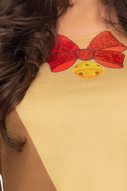 Reindeer T-Shirt Dress Costume