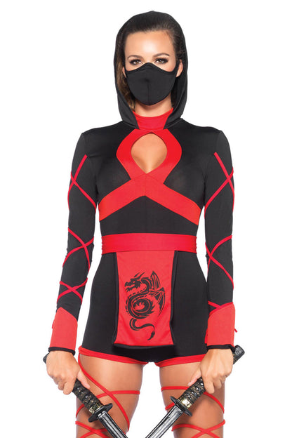 Dragon Ninja Costume Leg Avenue