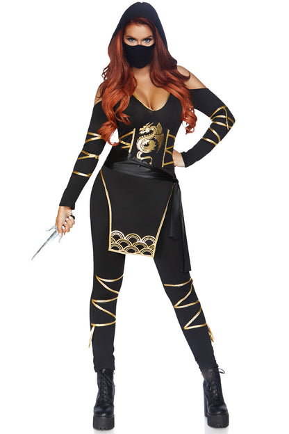 Sexy Stealth Ninja Costume Leg Avenue
