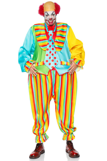 Men's Circus Clown Costume Leg Avenue