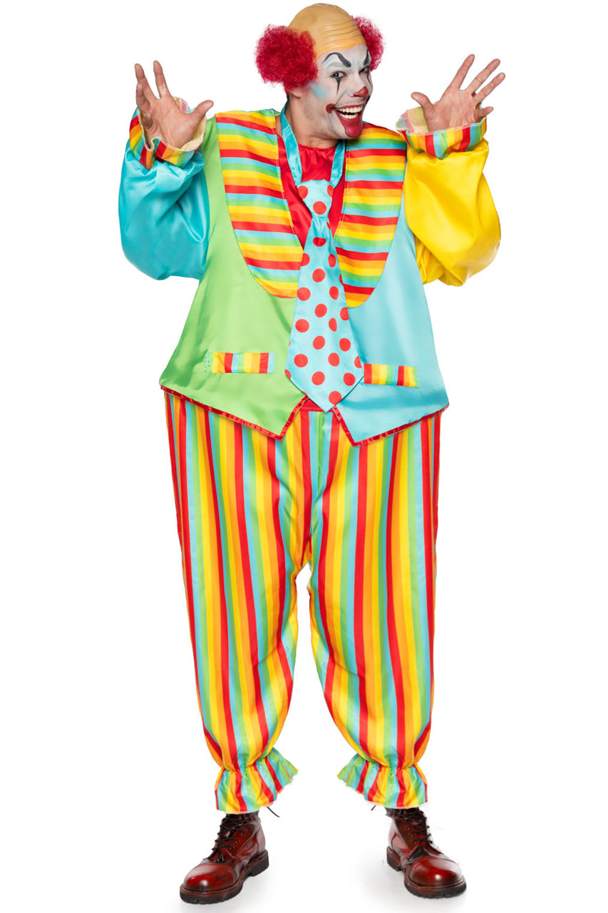 Men's Circus Clown Costume Leg Avenue