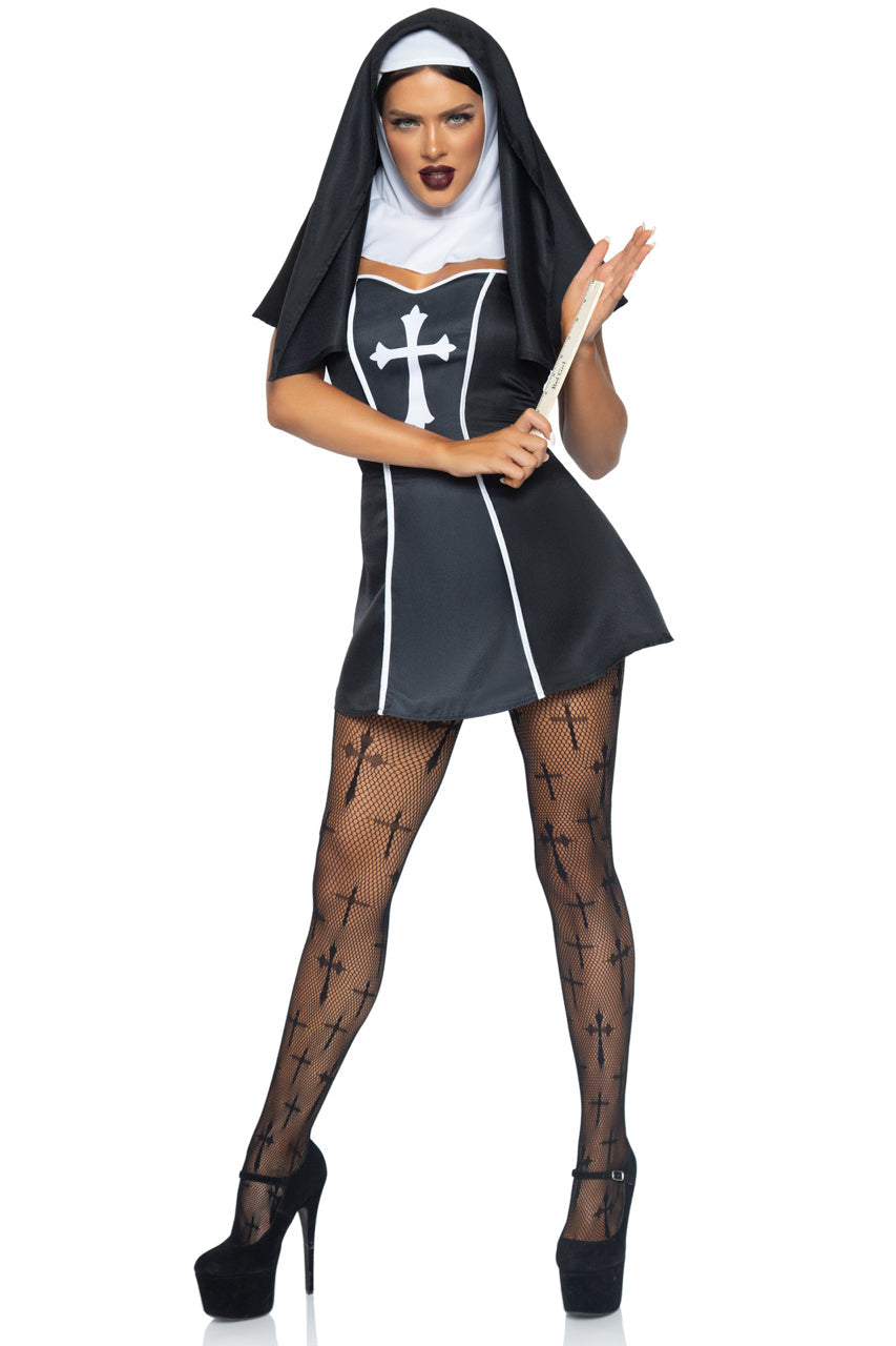 Naughty Nun Halloween Costume Leg Avenue
