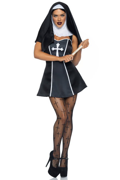 Naughty Nun Halloween Costume Leg Avenue