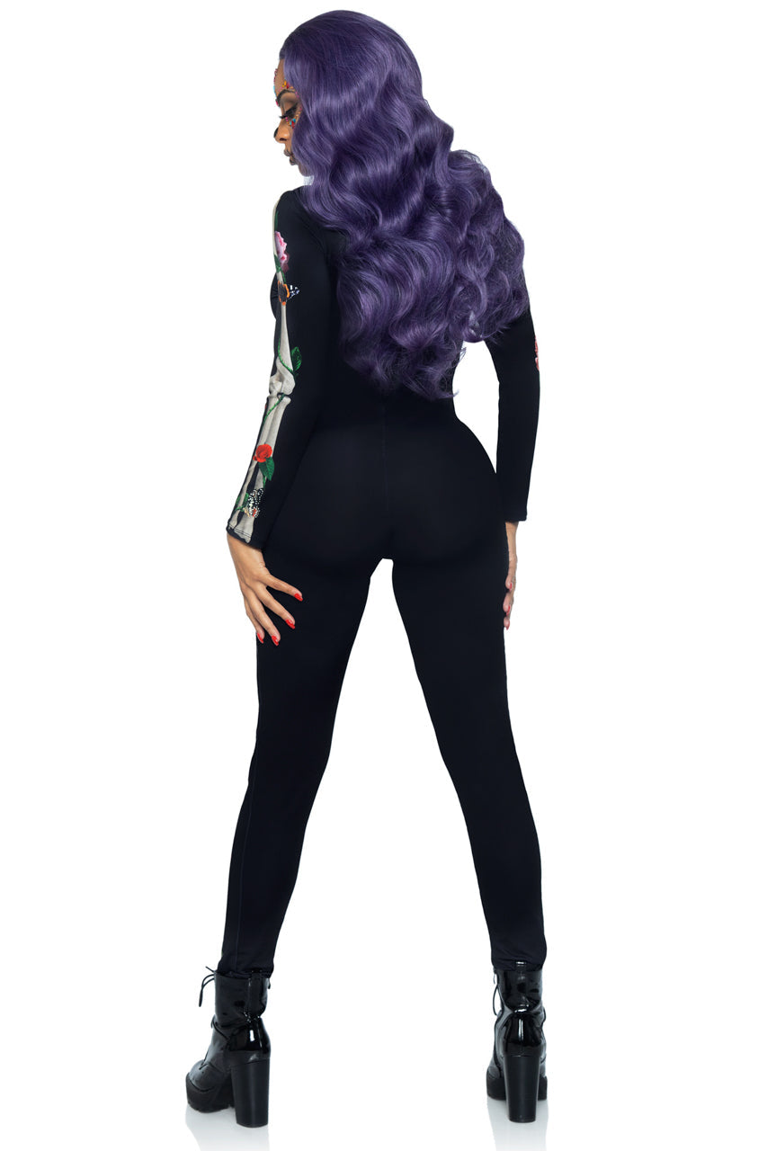 Floral Skeleton Costume Leg Avenue