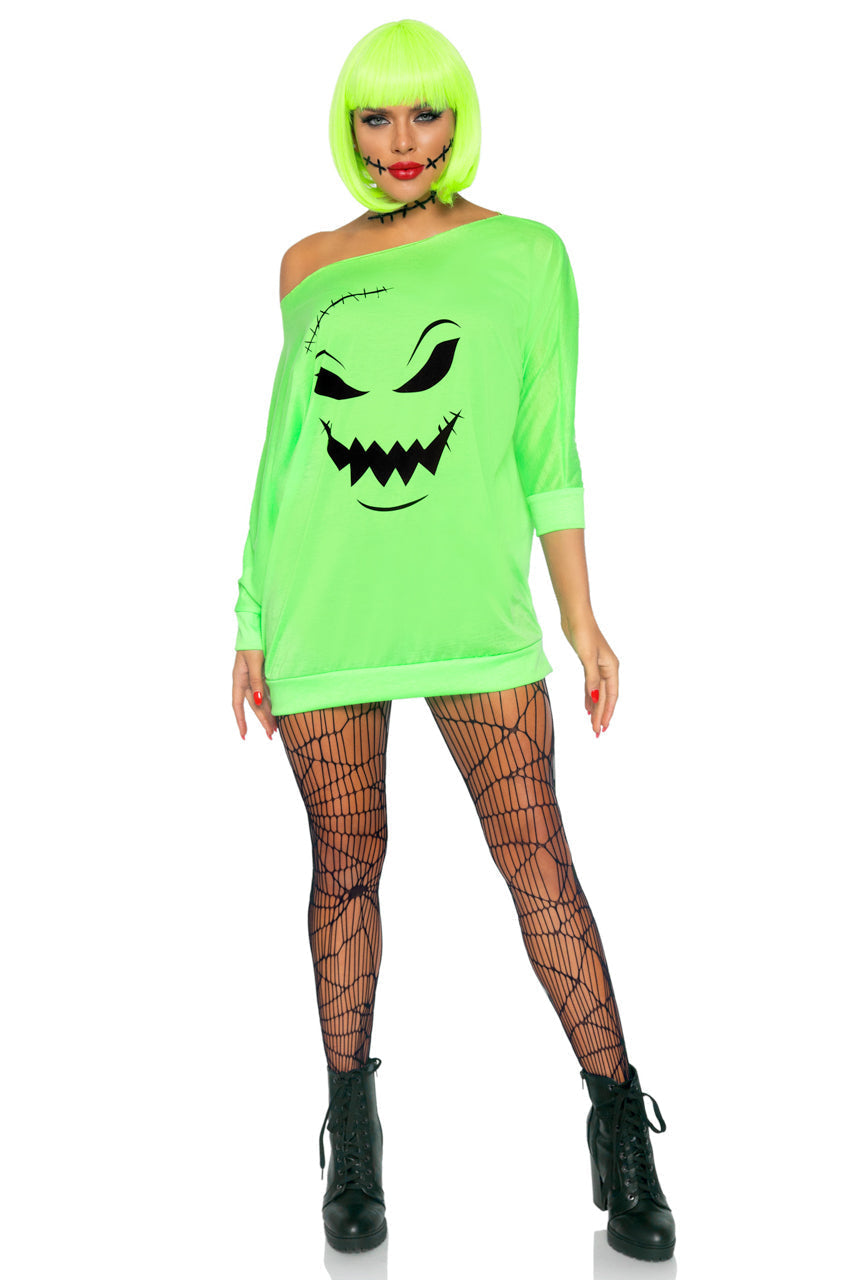 Spooky Jersey Dress Leg Avenue