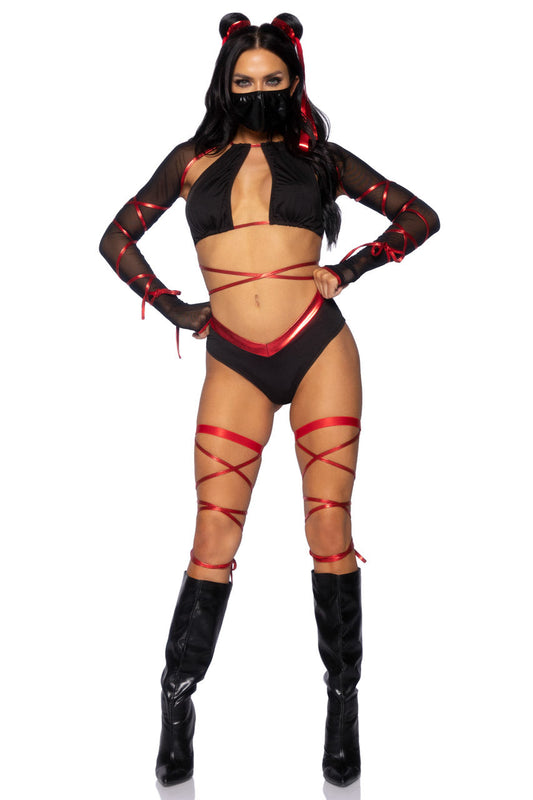 Lethal Ninja Costume Leg Avenue