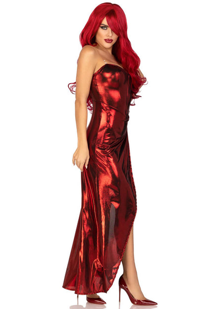 Red Starlit Dress Costume Leg Avenue
