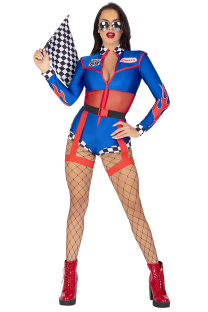 Cherry Bomb Racer Costume Leg Avenue