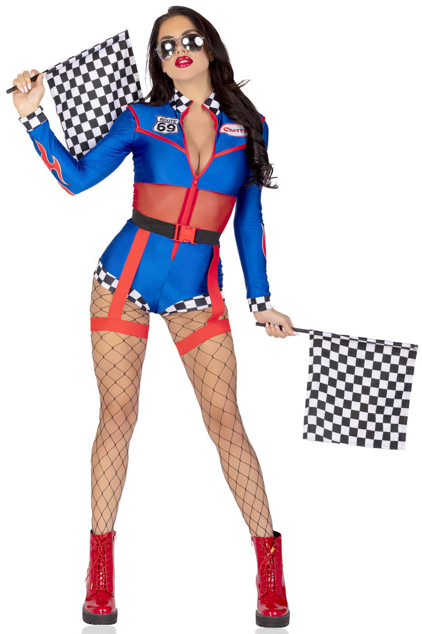 Cherry Bomb Racer Costume Leg Avenue