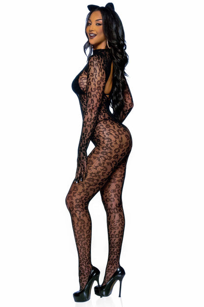 Seamless Leopard Catsuit