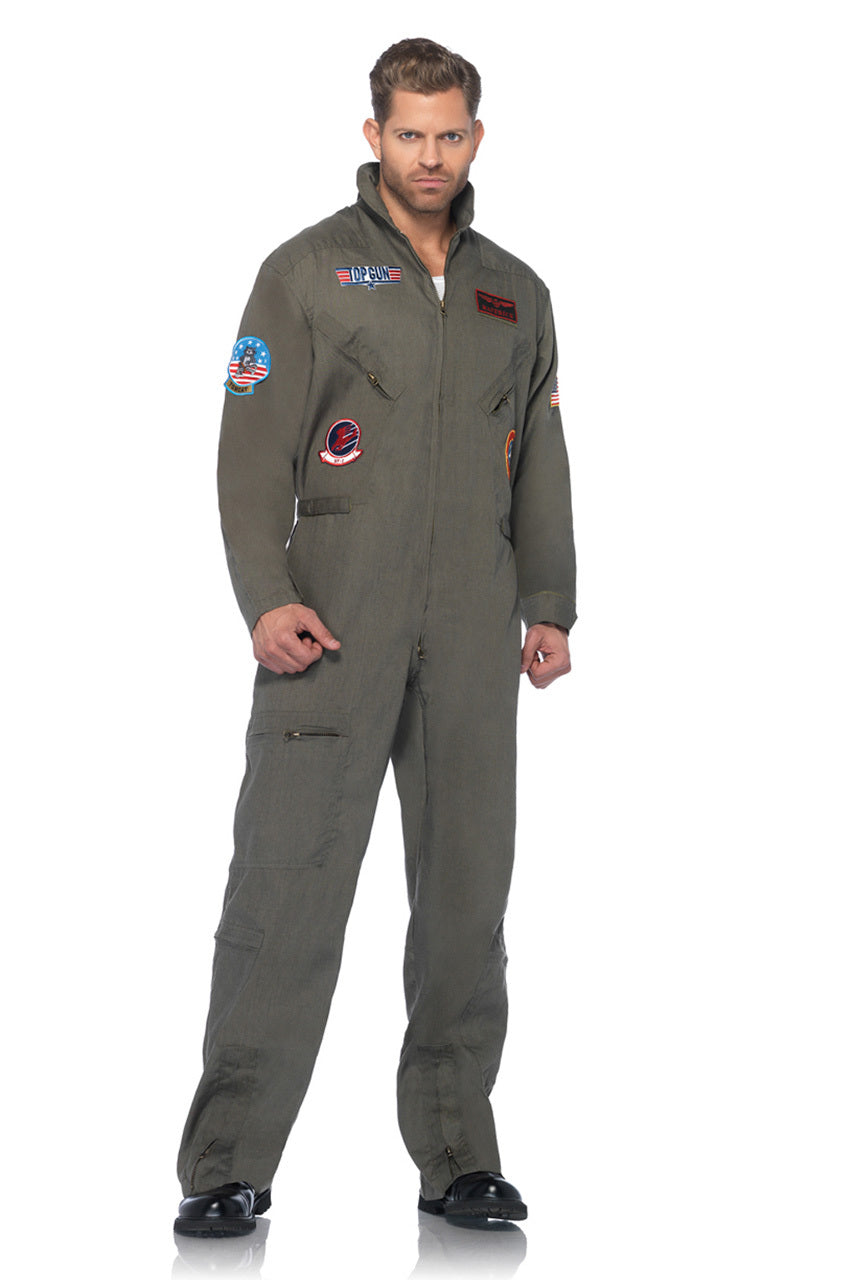 Top Gun Men's Flight Suit Costume Leg Avenue