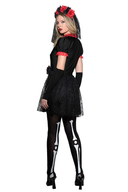 Day Of The Dead Halloween Costume Music Legs