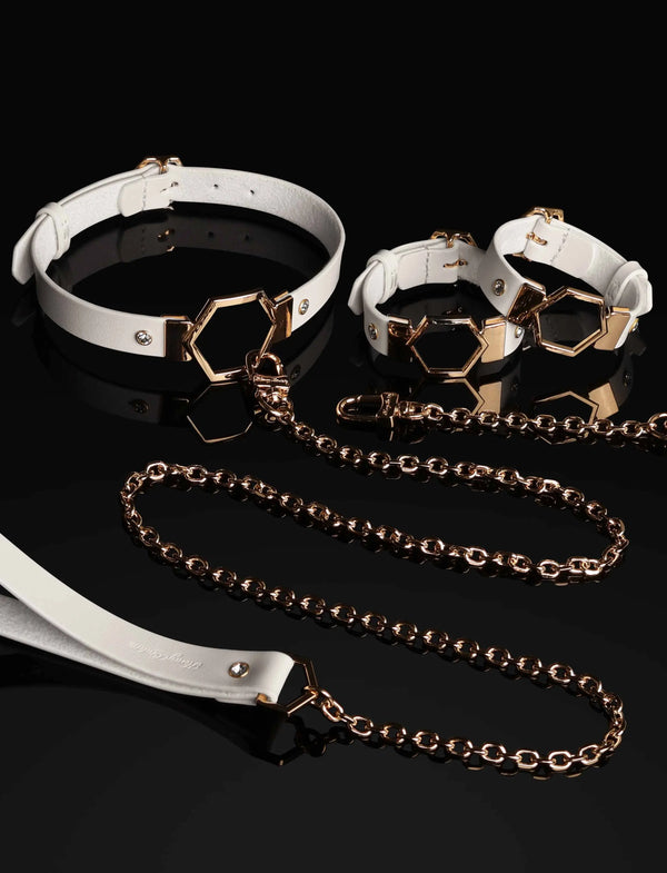 LacyMate™ Madeline Ivory Bondage Kit Honey Birdette