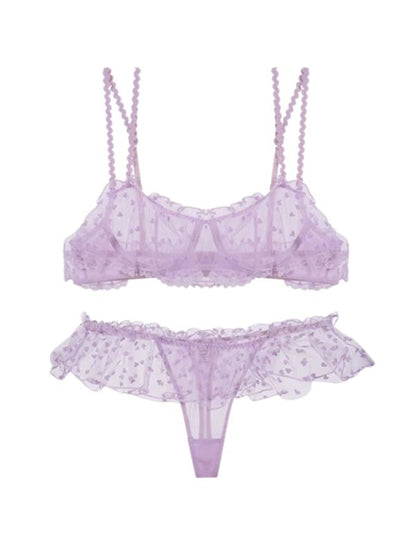 Monique Lingerie Set - Lilac Lumiere 18