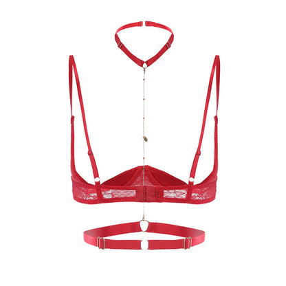 LacyMate™ Red Siren Open Cup Bra LACYMATE®