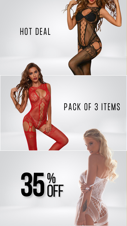 LacyMate™ Heaven On Earth Bodystocking