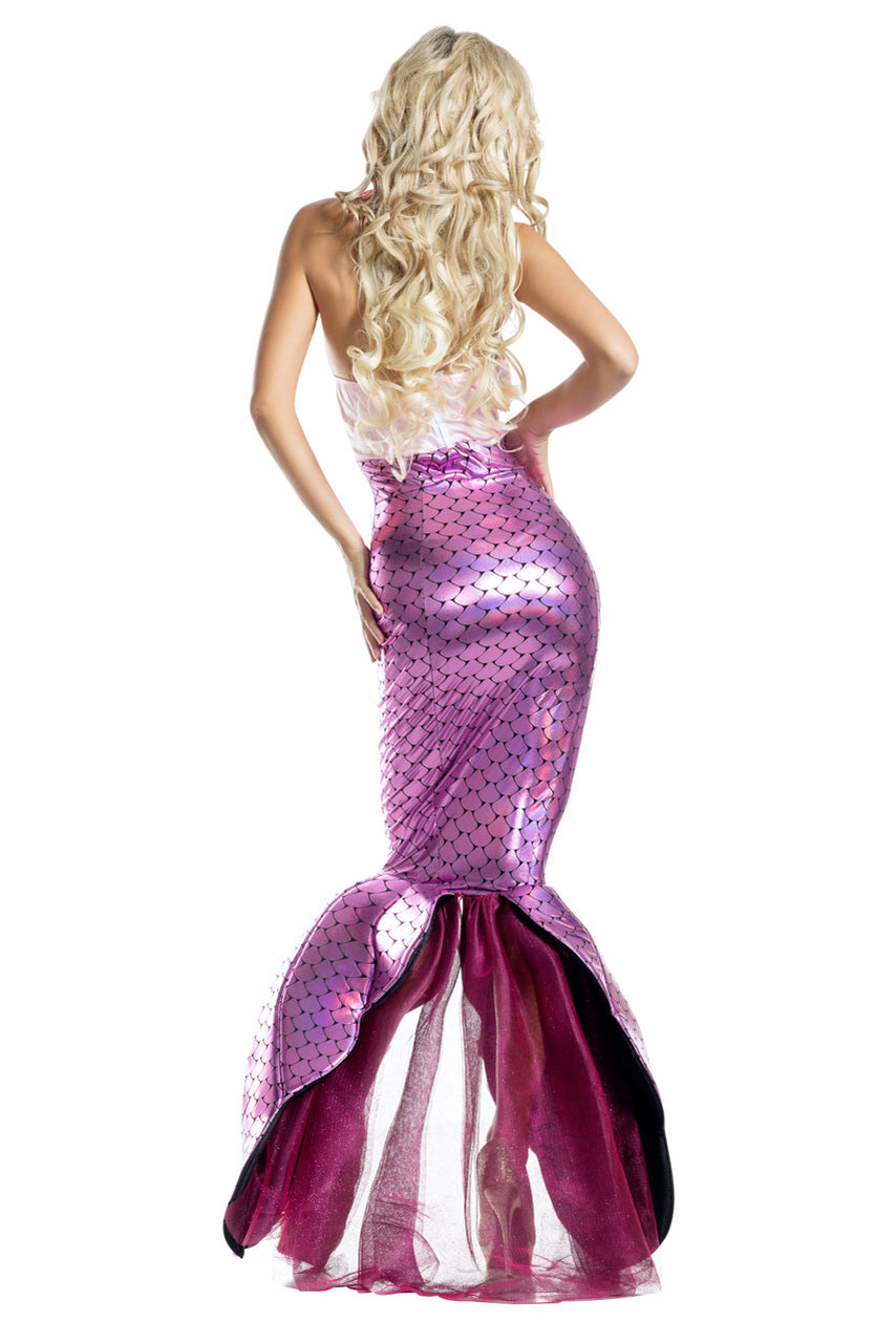 Blushing Beauty Mermaid Costume Party King