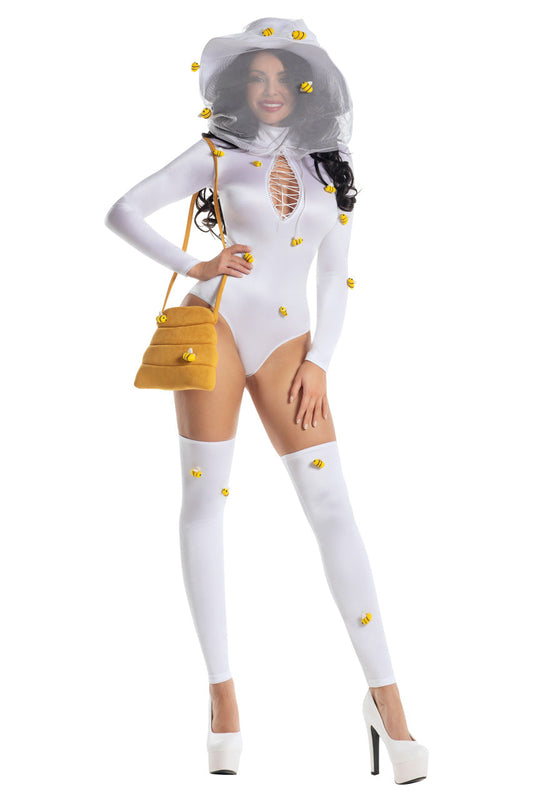 honey bee Keeper Costume Party King