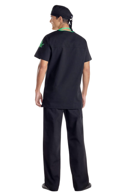 Men's Green Nurse Costume Party King