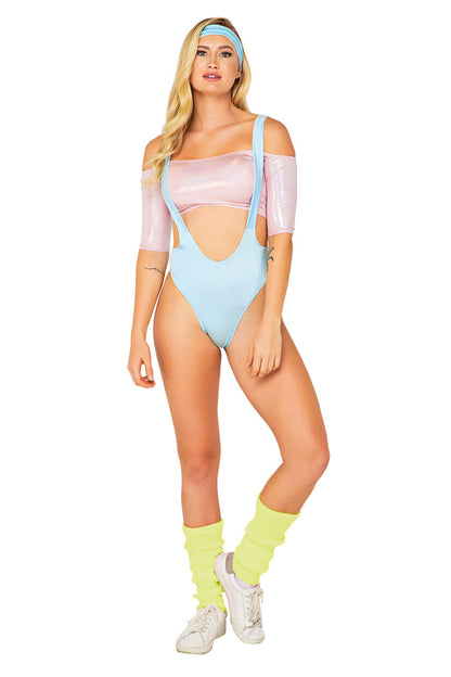 80s Sporty Yuppie Costume Roma