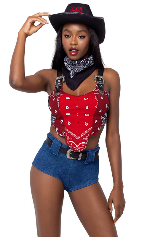 Women's Western Cowgirl Costume Roma