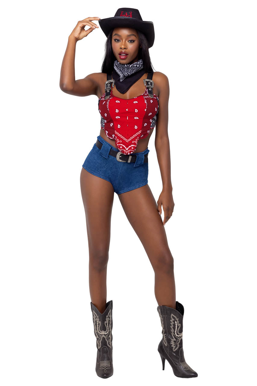 Women's Western Cowgirl Costume Roma