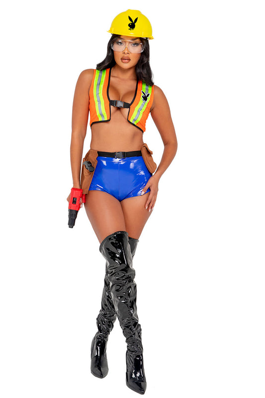 Playboy Construction Cutie Costume