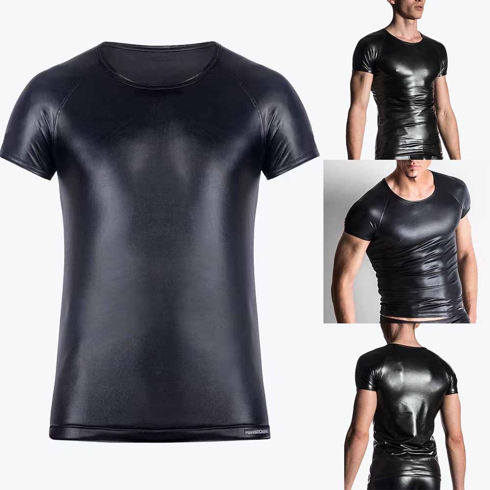 Leather T-shirt