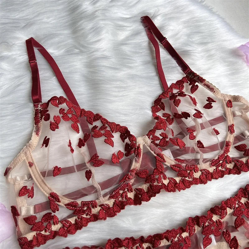 Dusky Dreams Bra Set LacyNighty