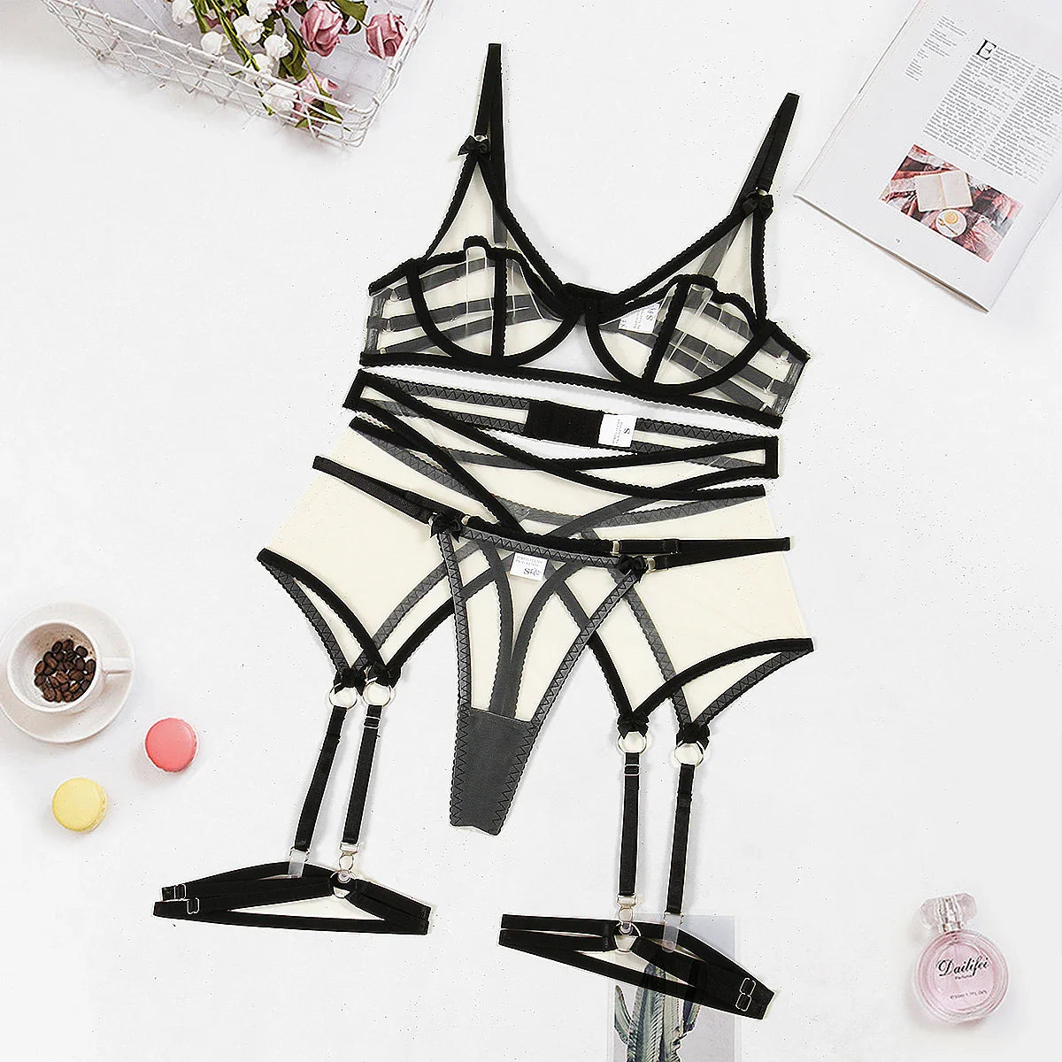 Hiding In Your Eyes Lingerie LacyNighty