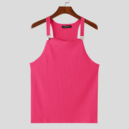 Buttoned Tank Top