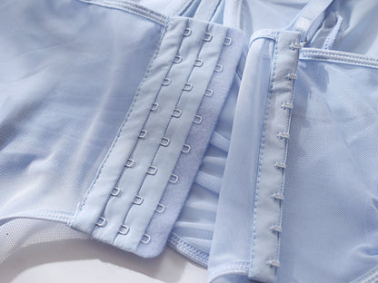 Ruffle Erotic Lingerie Transparent Lace Fancy Underwear Lifting Bolt Sensual Outfit Sheer Mesh Sissy Exotic Sets