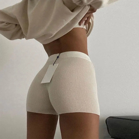 Elle Ribbed Shorts Lavah Intimates