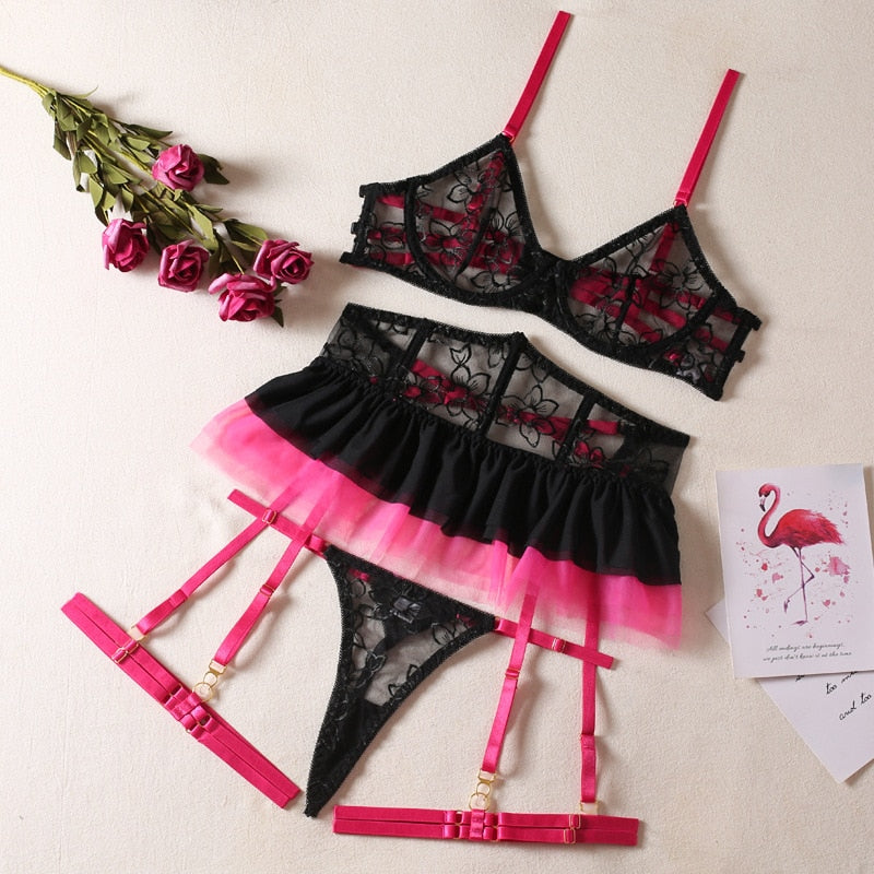 Disappearing Through The Clouds Lingerie LacyNighty