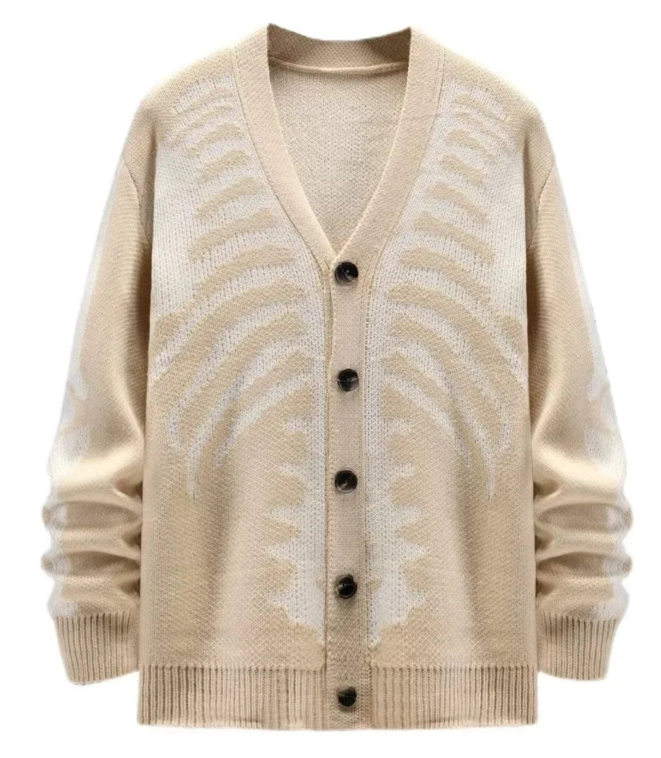 Unisex Knitted Skeleton Sweater Lacy0301