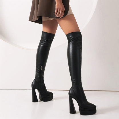 The Sun Goes Down Over The Knee Boot