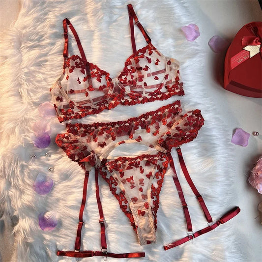 Dusky Dreams Bra Set LacyNighty