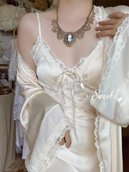 On Such A Timeless Dream Robe LacyNighty